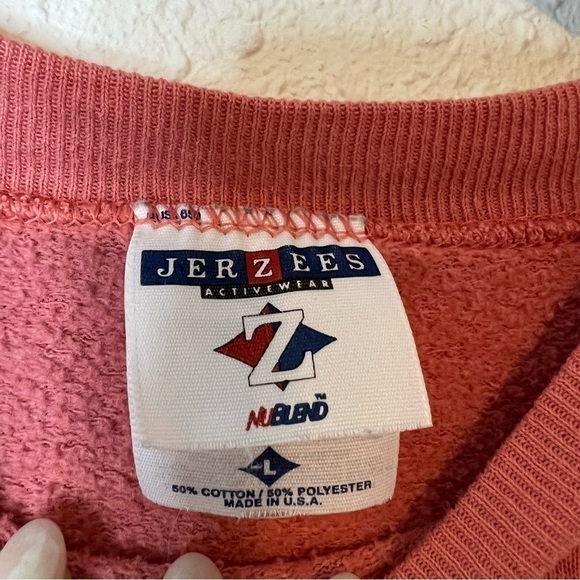 Vintage Venice Beach Jerzees Activewear Dolphin Crew Neck Sweatshirt Large - Picture 5 of 5